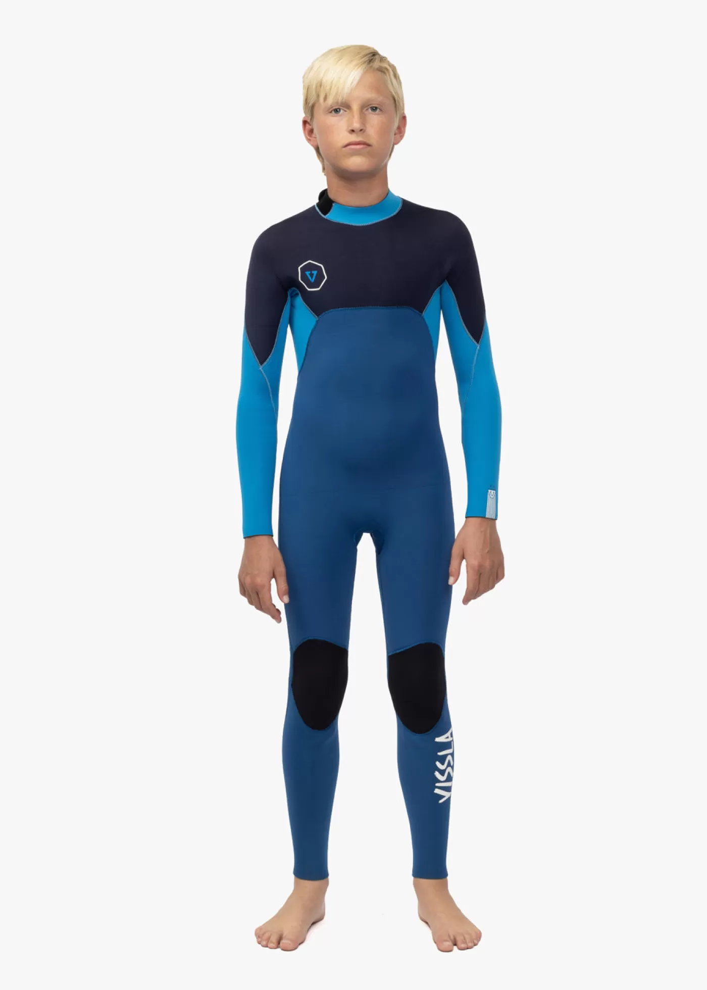 Vissla 7 Seas 3-2 Boys Back Zip Full Wetsuit< Boys | Youth