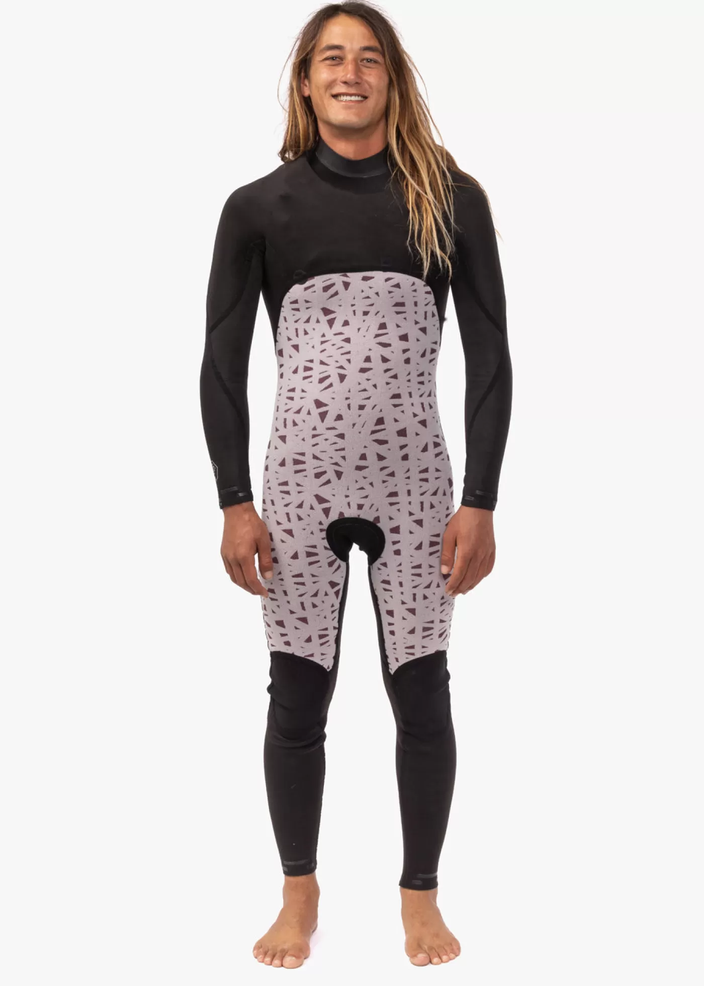 Vissla 7 Seas 4-3 Full Chest Zip Wetsuit - with Jade Logos< Gifts Over $100 | 7 Seas Wetsuits