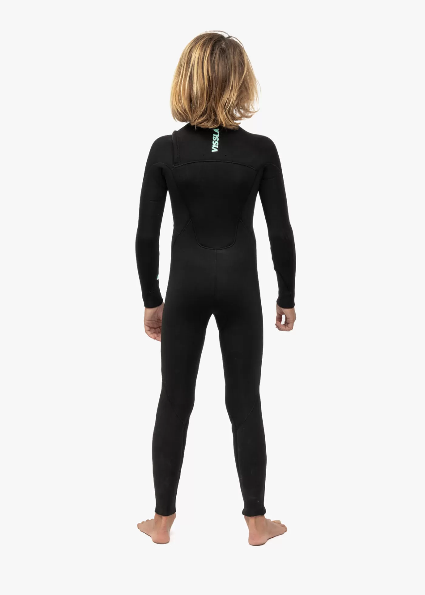 Vissla 7 Seas Boys 3-2 Full Chest Zip Wetsuit< Boys | Youth