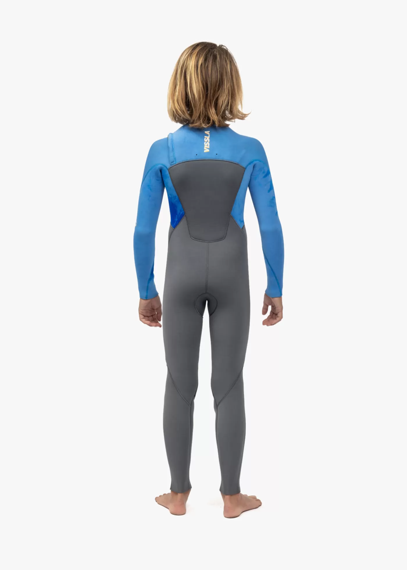 Vissla 7 Seas Boys 3-2 Full Chest Zip Wetsuit< Boys | Youth