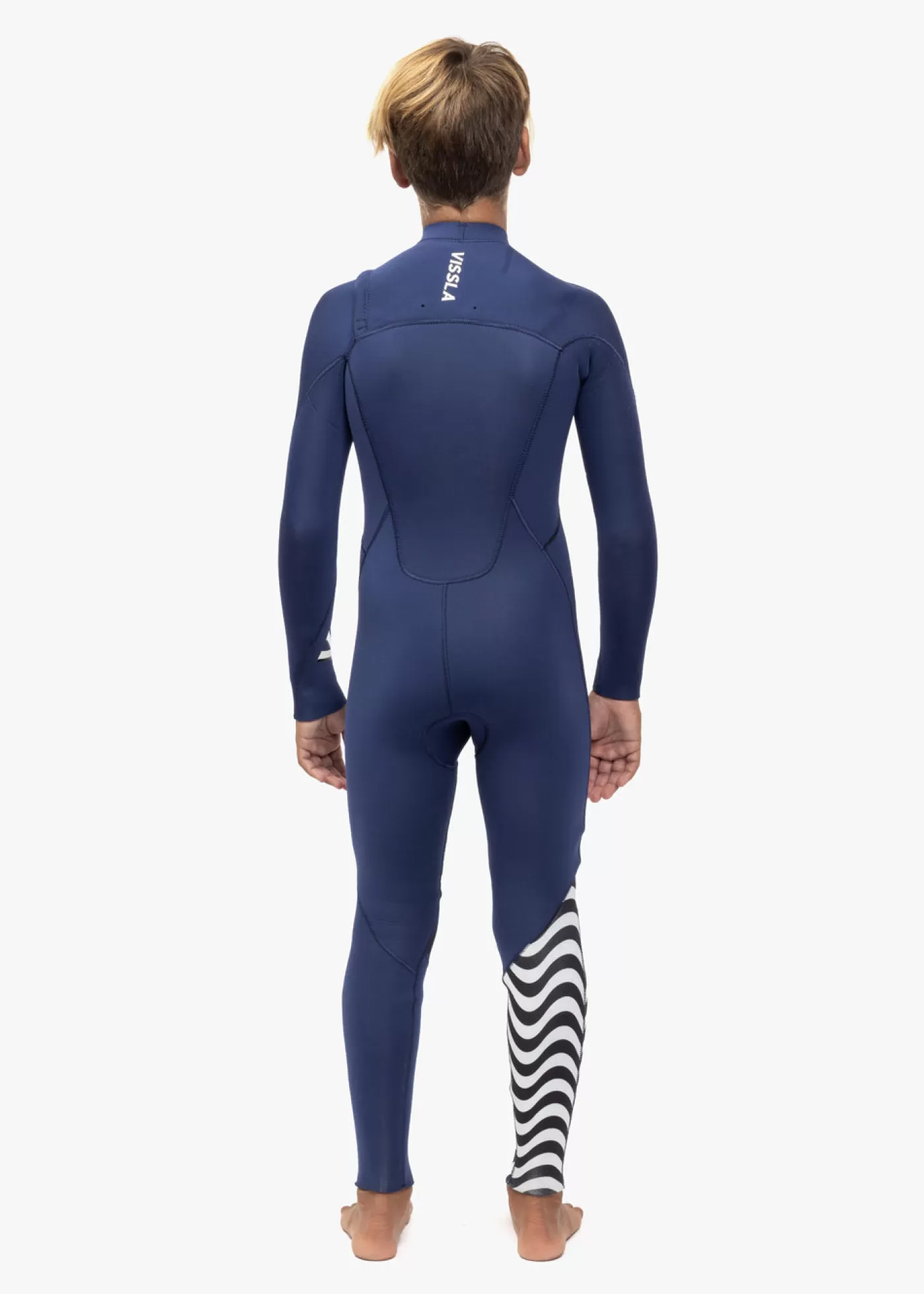 Vissla 7 Seas Boys 3-2 Full Chest Zip Wetsuit< Boys | Youth