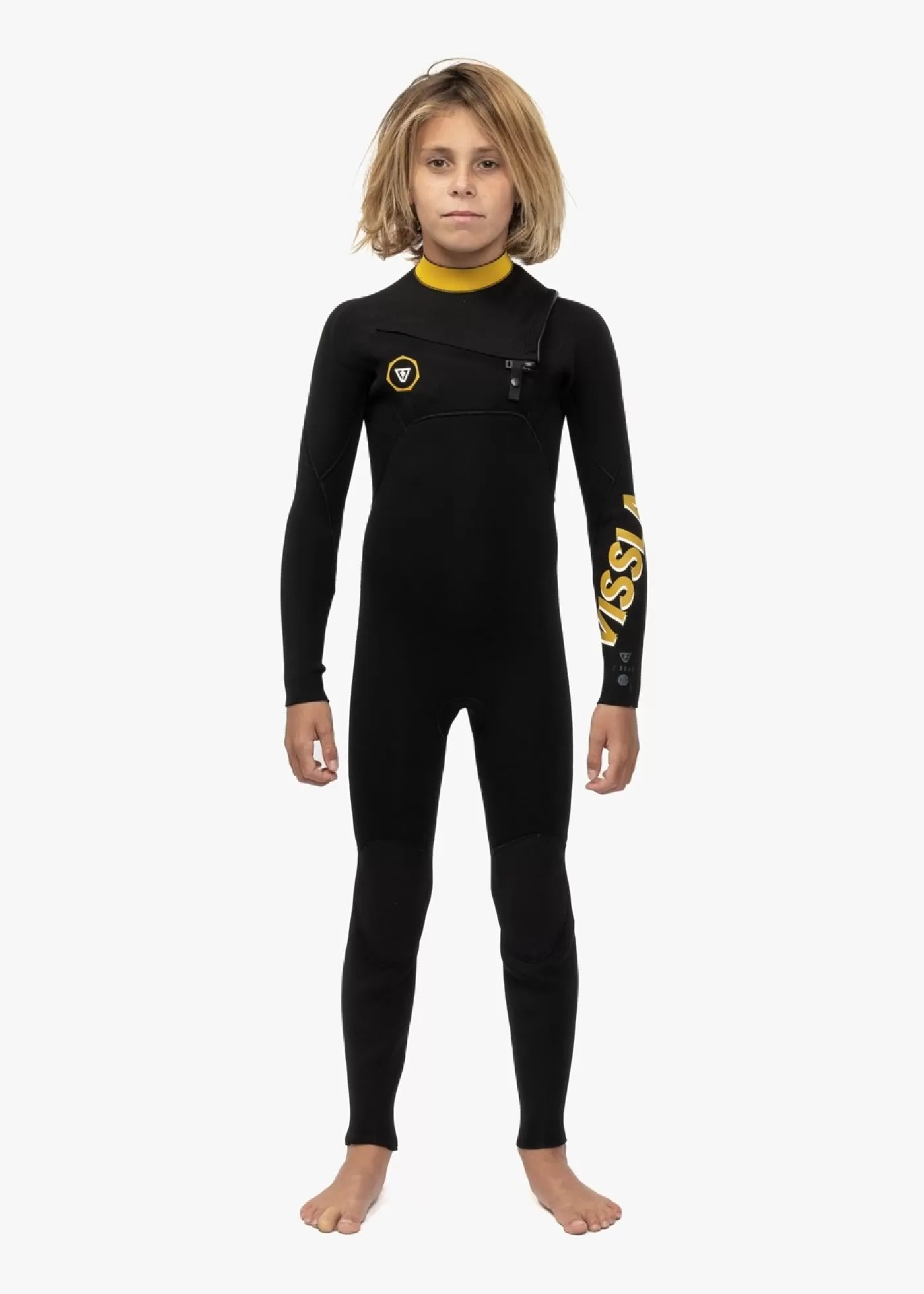 Vissla 7 Seas Boys 4-3 Full Chest Zip< Boys | Youth