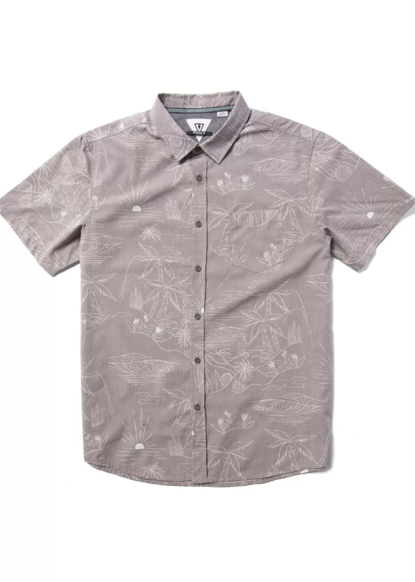 Vissla Desert Barrels Eco Ss Shirt< Eco Collection | Eco-Shirts