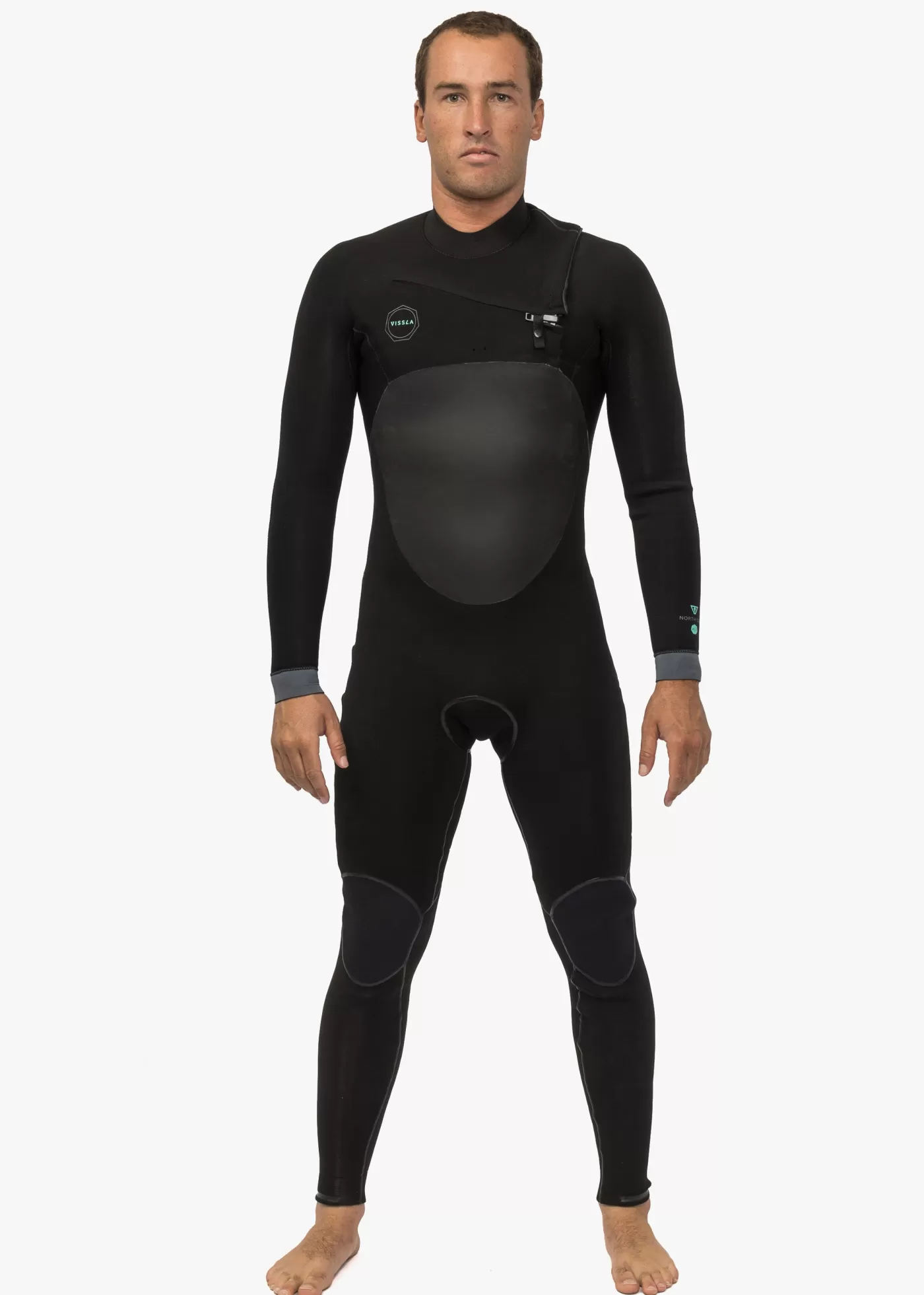 Vissla North Seas 4-3 Full Chest Zip Wetsuit< North Seas Wetsuits | Wetsuits