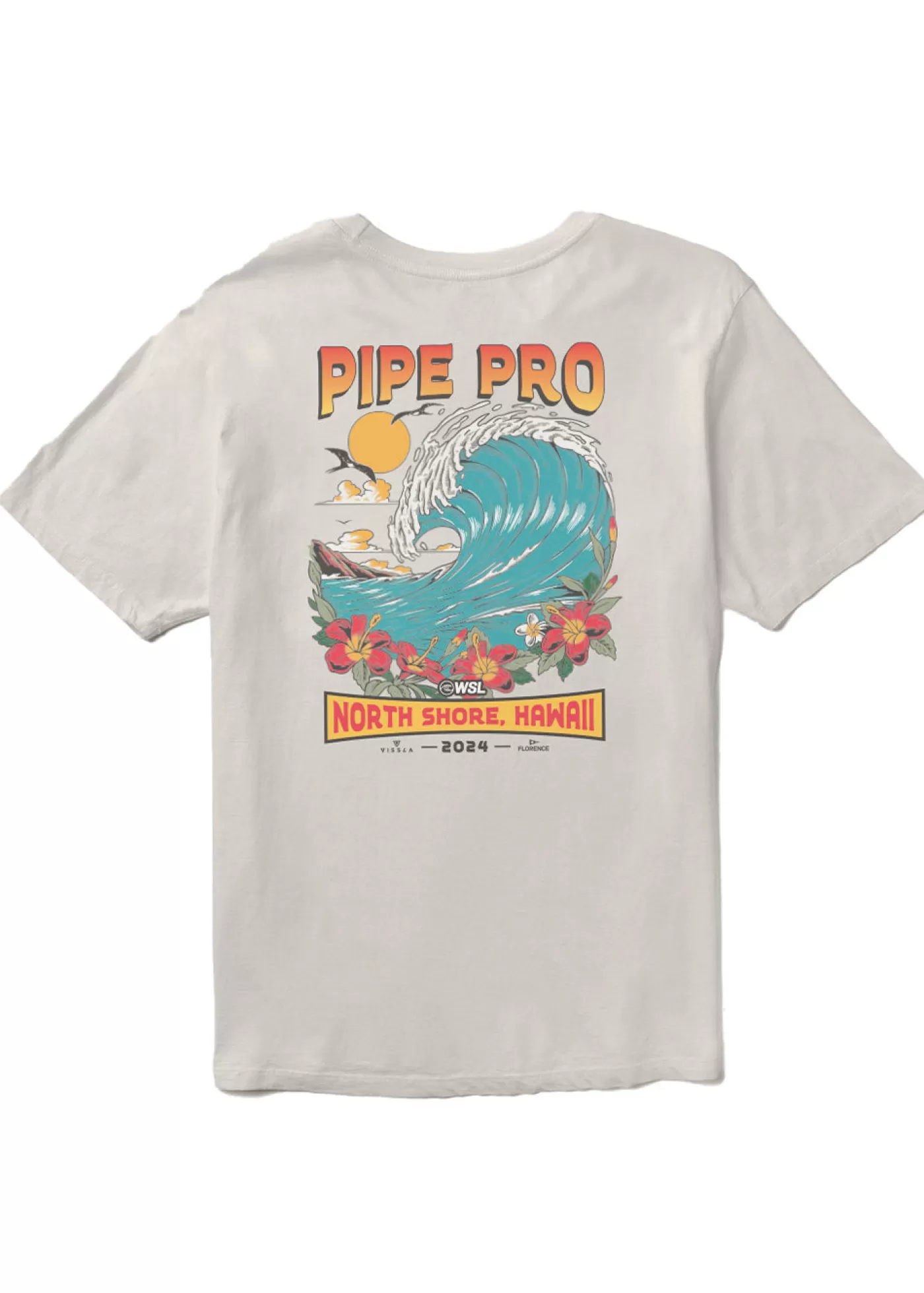 Vissla Pipe Pro Poster Tee< Pipe Pro Collection | Tees