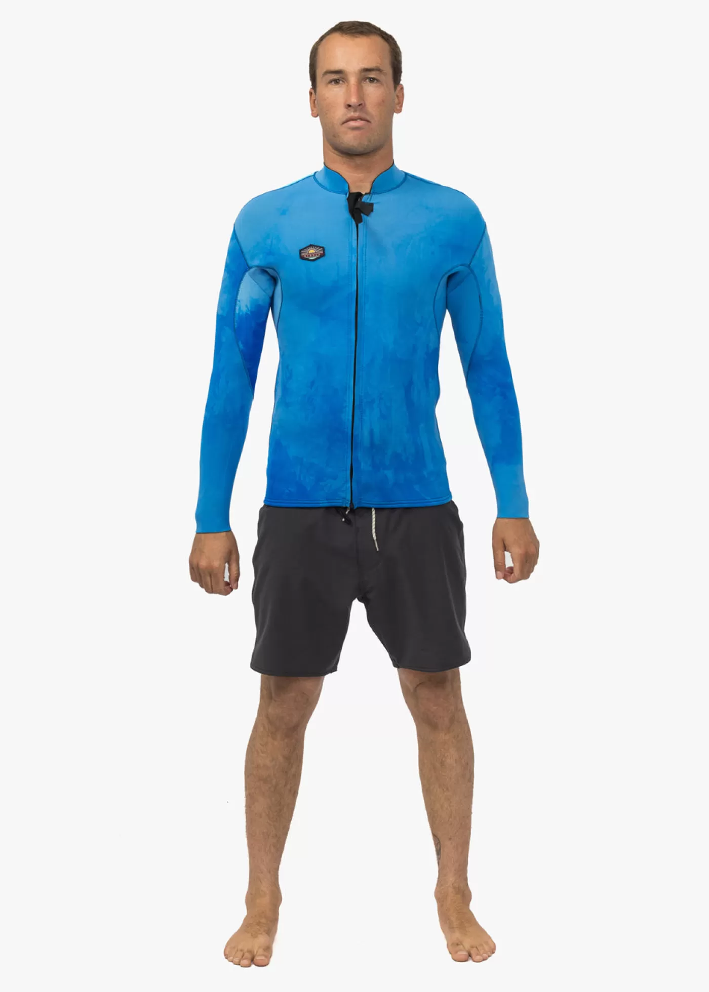 Vissla Solid Sets 2MM Front Zip Wetsuit Jacket< Solid Sets Collection | Wetsuit Tops & Lycra