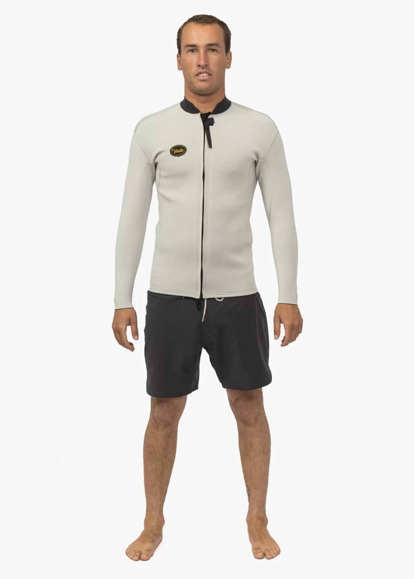 Vissla Solid Sets 2Mm Front Zip Wetsuit Jacket< Solid Sets Collection | Wetsuit Tops & Lycra