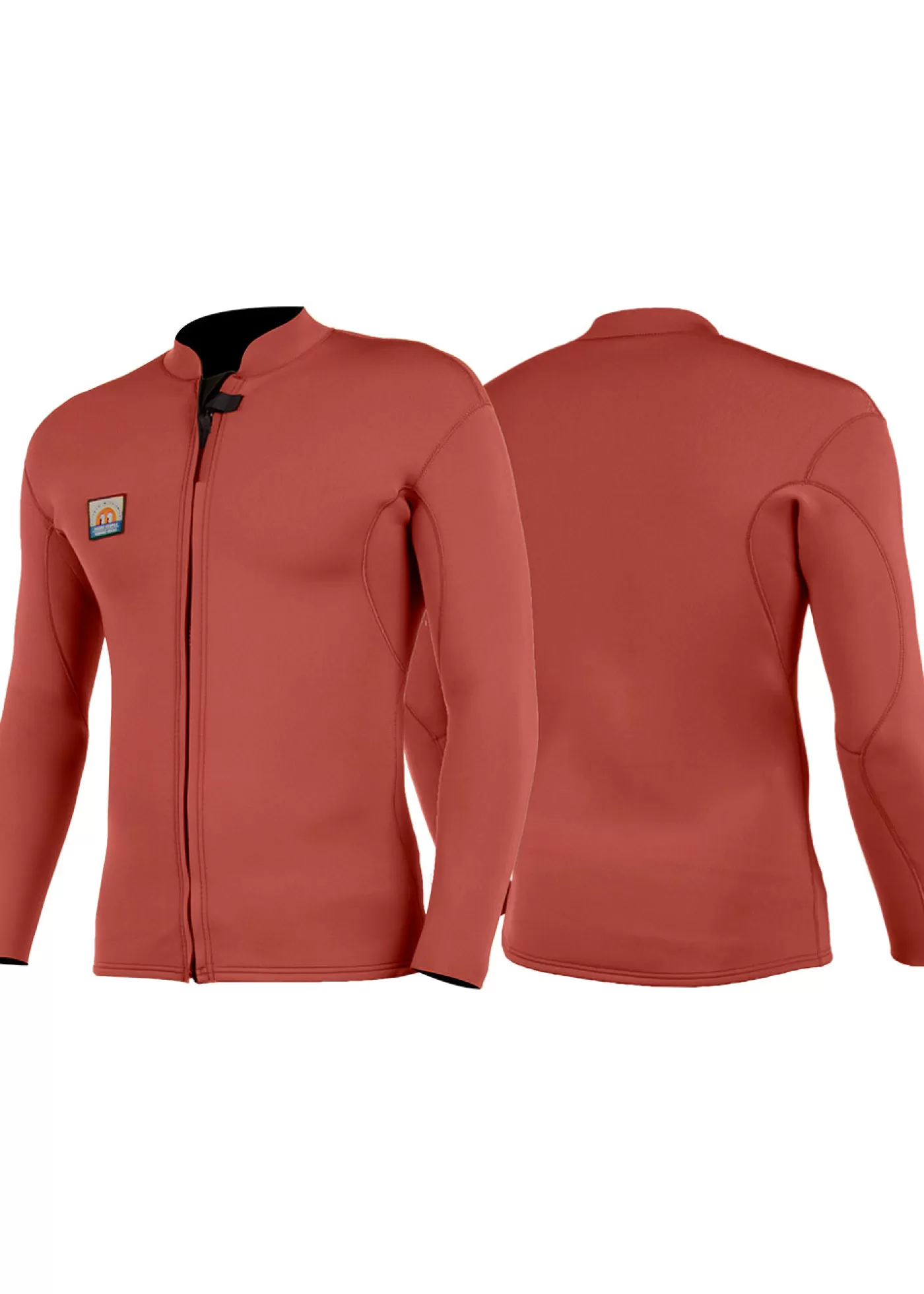 Vissla Solid Sets 2Mm Front Zip Wetsuit Jacket< Solid Sets Collection | Wetsuit Tops & Lycra