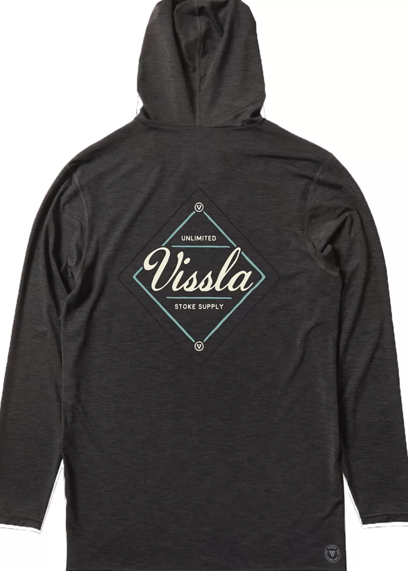 Vissla Twisted Eco Hooded Long Sleeve Lycra Rash Guard< Eco Collection | Wetsuit Tops & Lycra