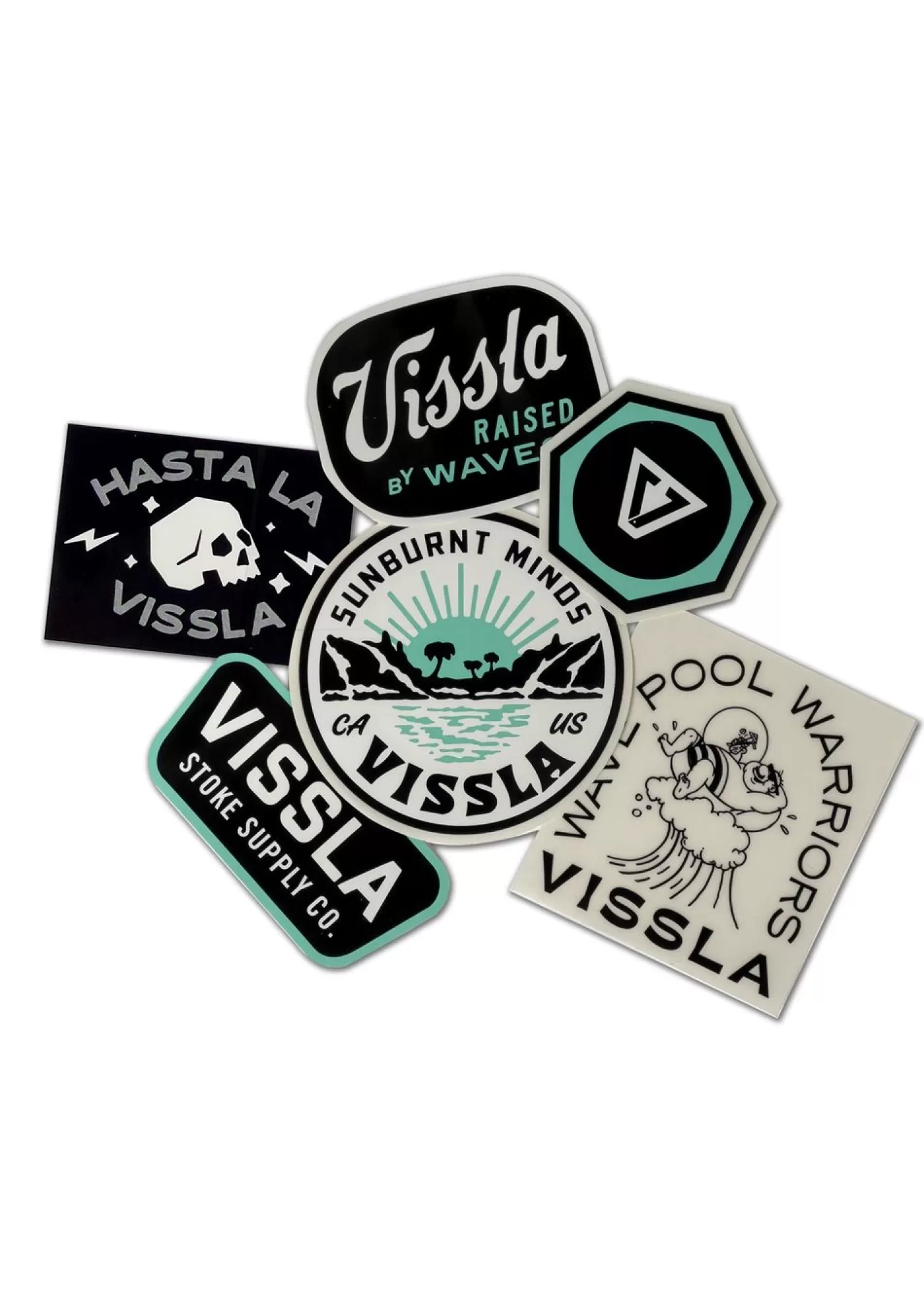 Vissla Sticker Set< Gifts for Groms | One-Size Gifts